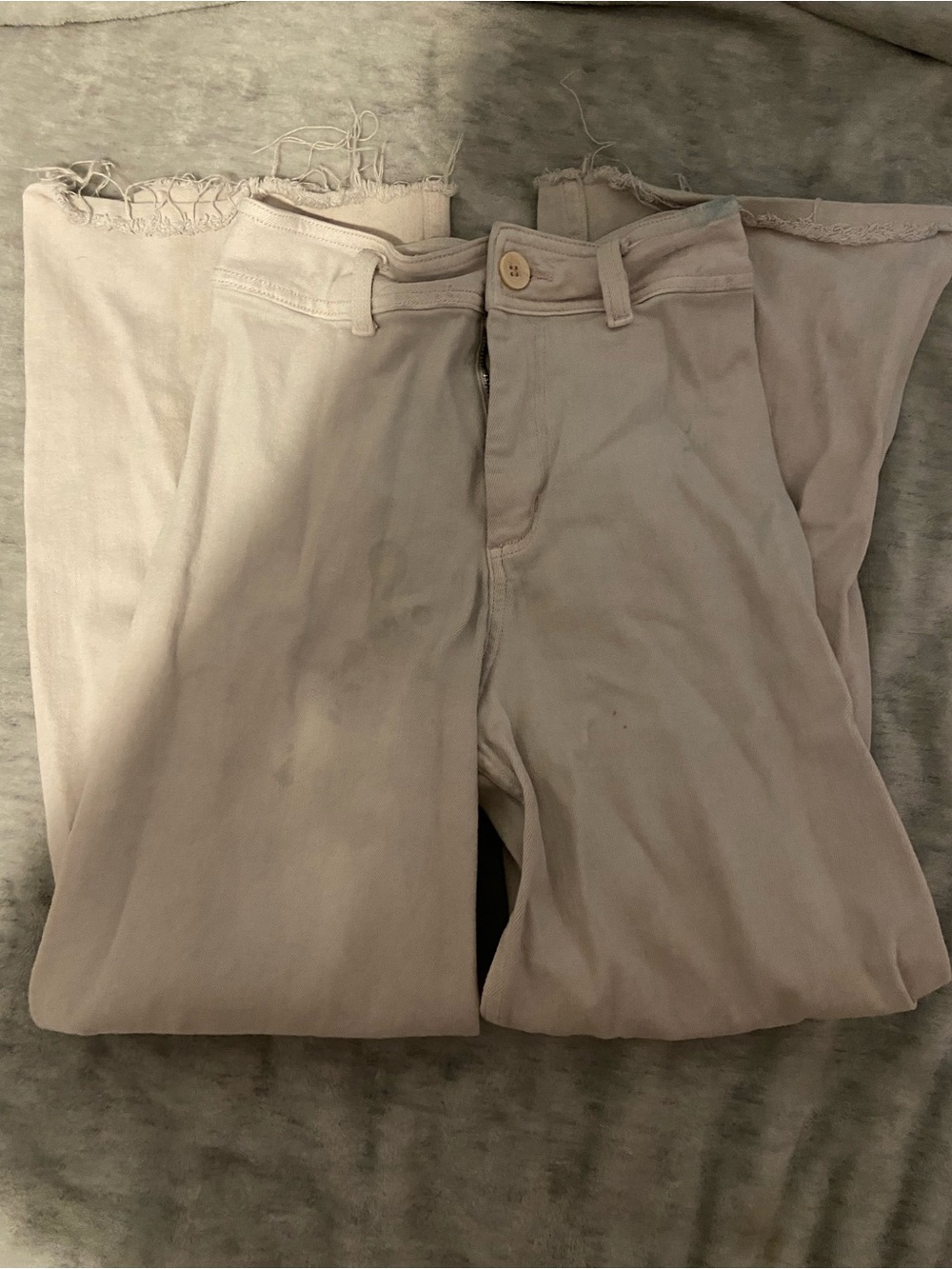 Casual Straight Jeans - Pink